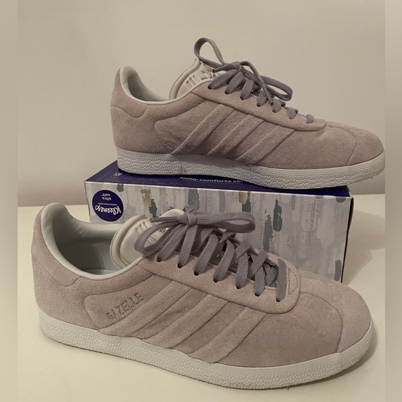 Adidas Gazelle Stitch and Turn (Women), grey, US Size 5M - Picture 5 of 6